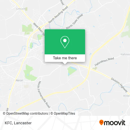 Kfc map
