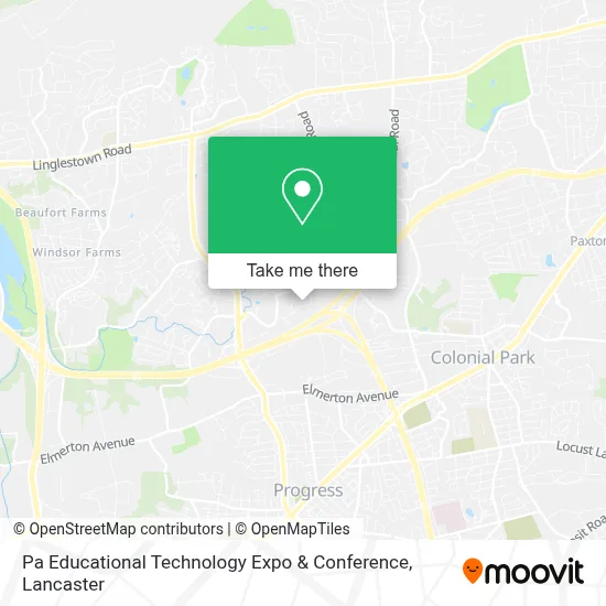 Pa Educational Technology Expo & Conference map