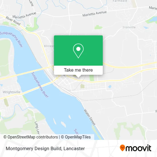 Montgomery Design Build map