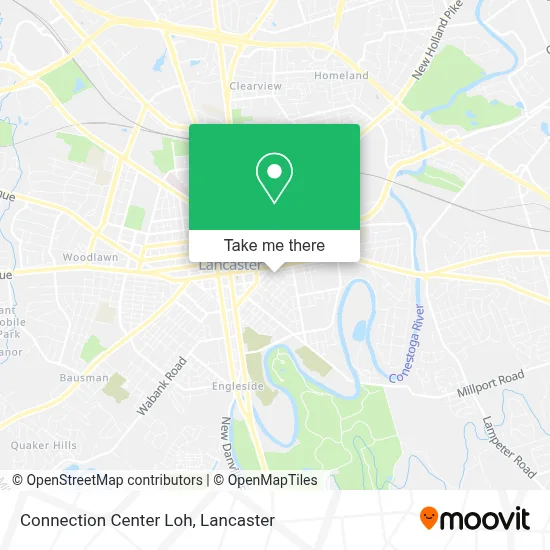 Connection Center Loh map