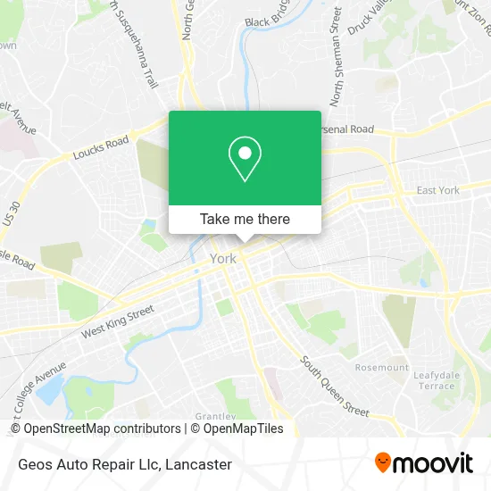 Geos Auto Repair Llc map