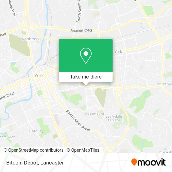 Bitcoin Depot map