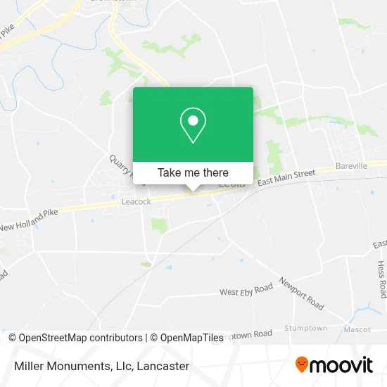 Miller Monuments, Llc map