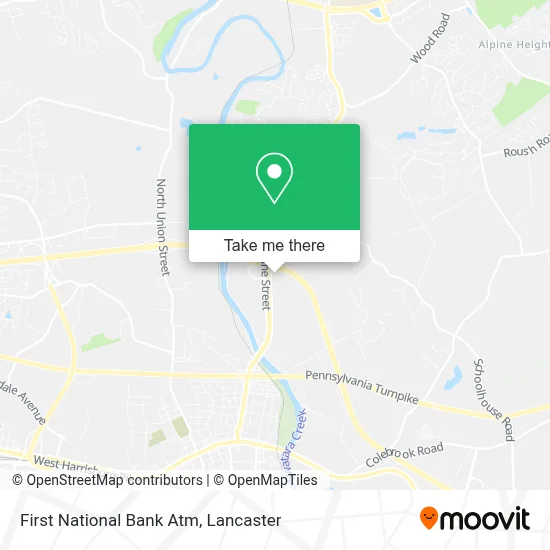 First National Bank Atm map