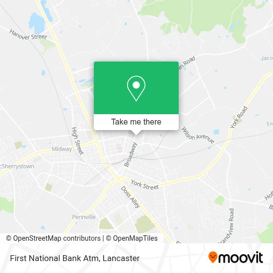 First National Bank Atm map