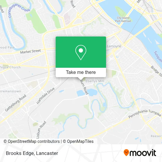 Brooks Edge map