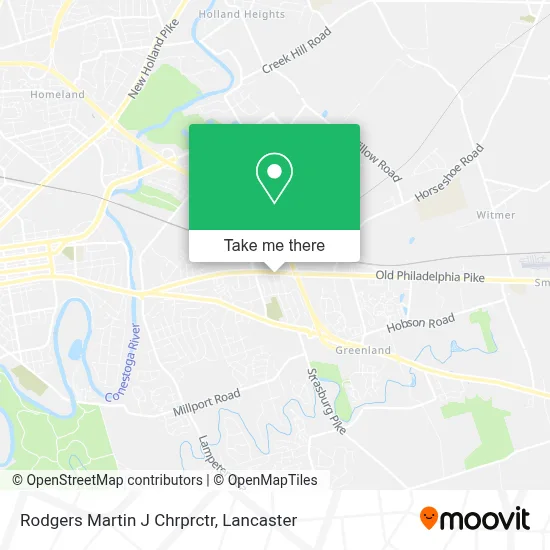Rodgers Martin J Chrprctr map