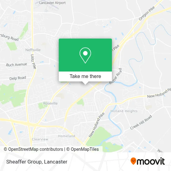 Sheaffer Group map