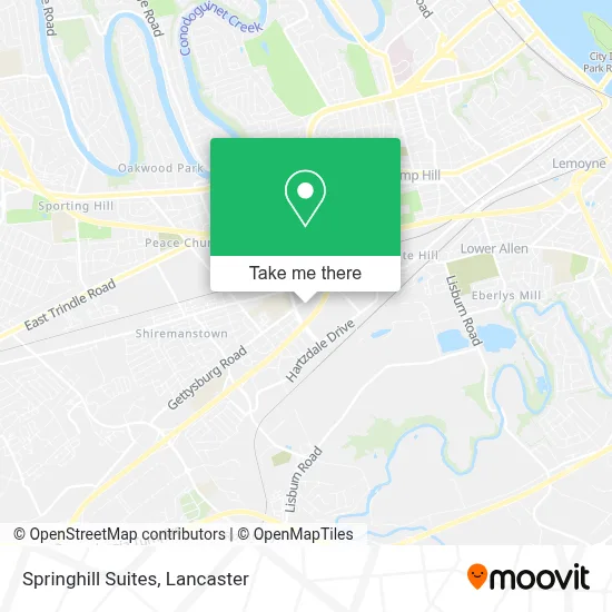 Springhill Suites map