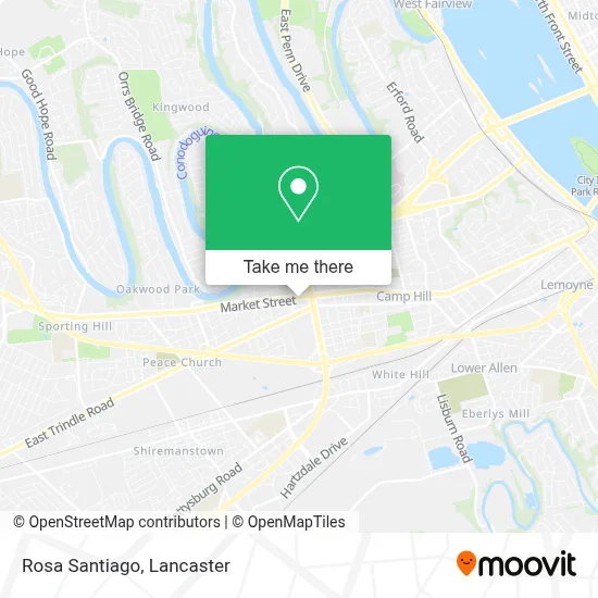 Rosa Santiago map