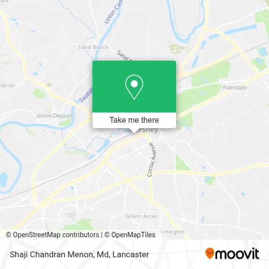 Shaji Chandran Menon, Md map