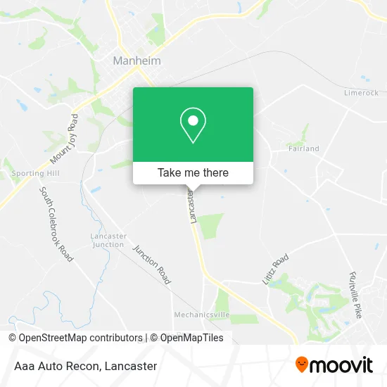 Aaa Auto Recon map