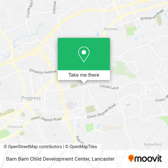 Bam Bam Child Development Center map