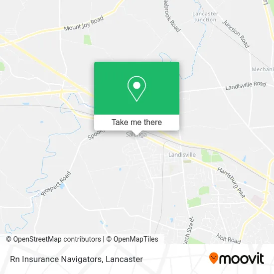 Rn Insurance Navigators map