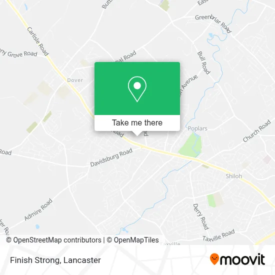 Finish Strong map