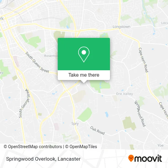 Springwood Overlook map