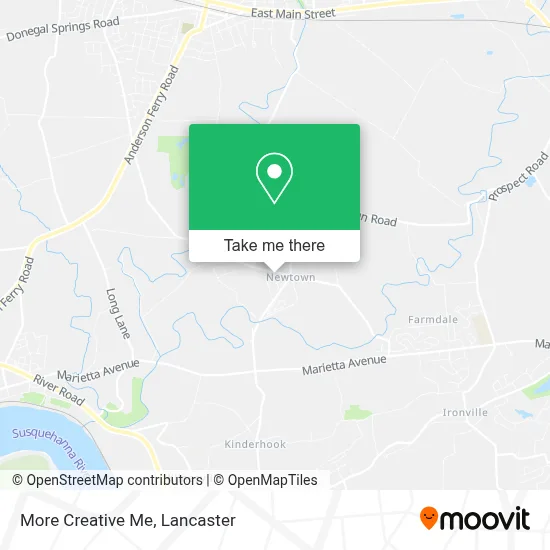 More Creative Me map