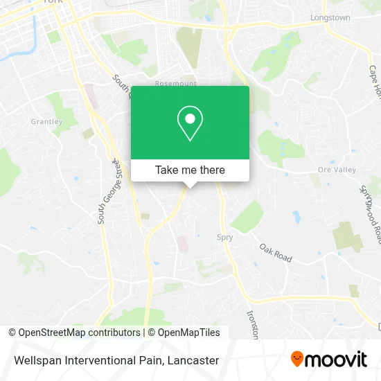 Wellspan Interventional Pain map