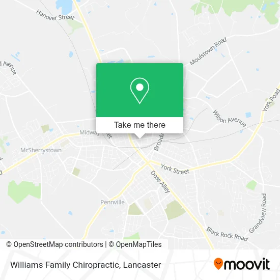 Williams Family Chiropractic map