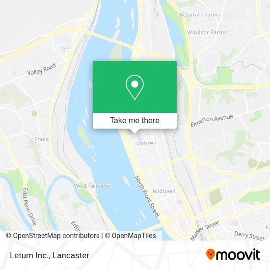 Letum Inc. map