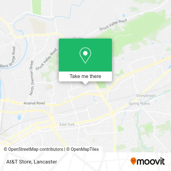 At&T Store map