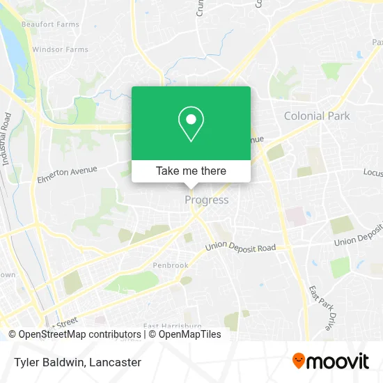 Tyler Baldwin map