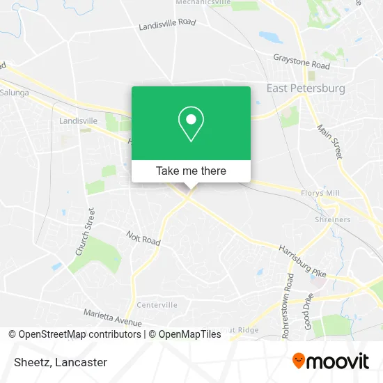 Sheetz map