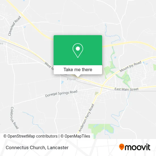 Connectus Church map