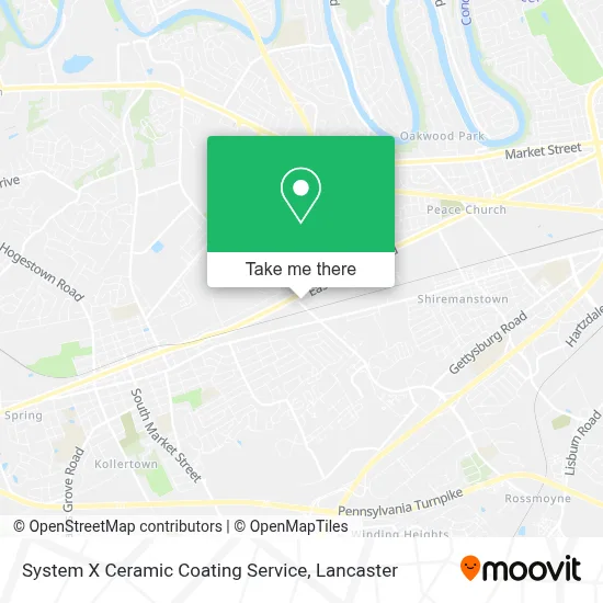 System X Ceramic Coating Service map
