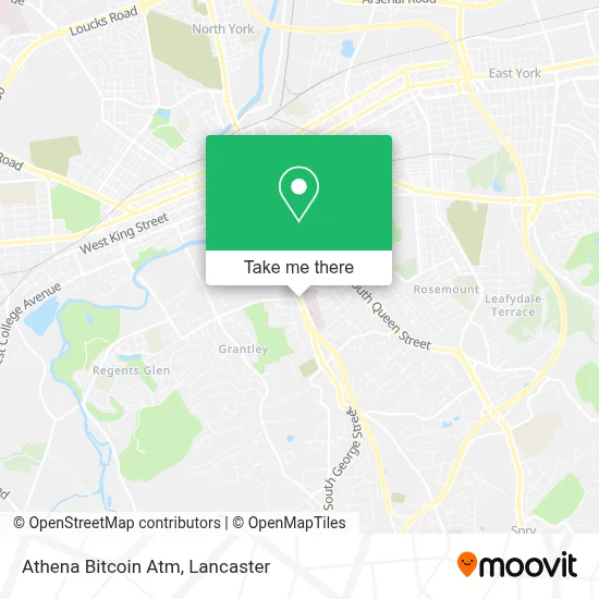 Athena Bitcoin Atm map