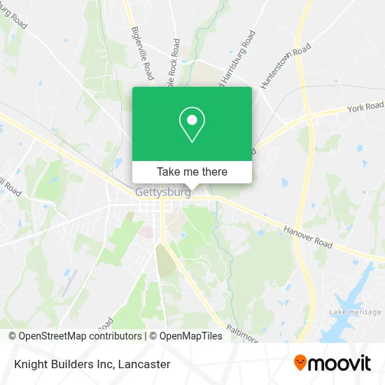 Knight Builders Inc map