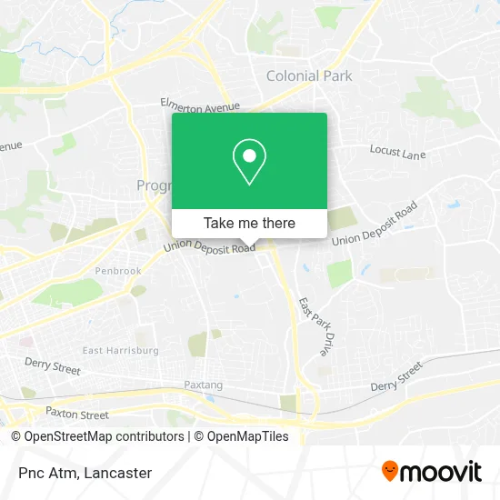 Pnc Atm map