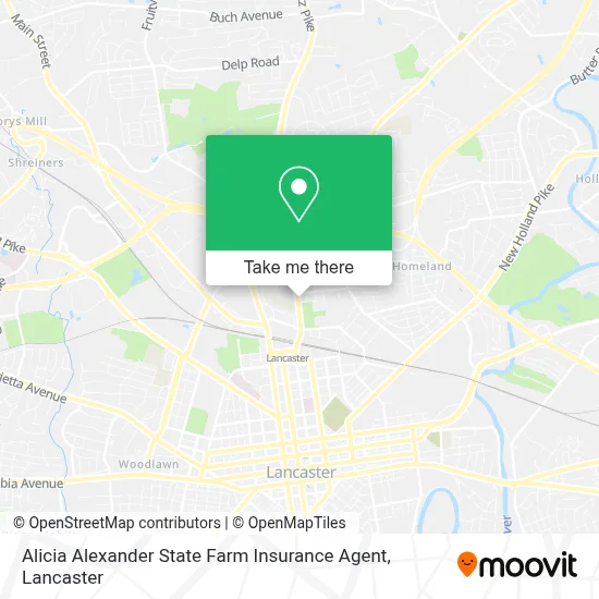 Alicia Alexander State Farm Insurance Agent map
