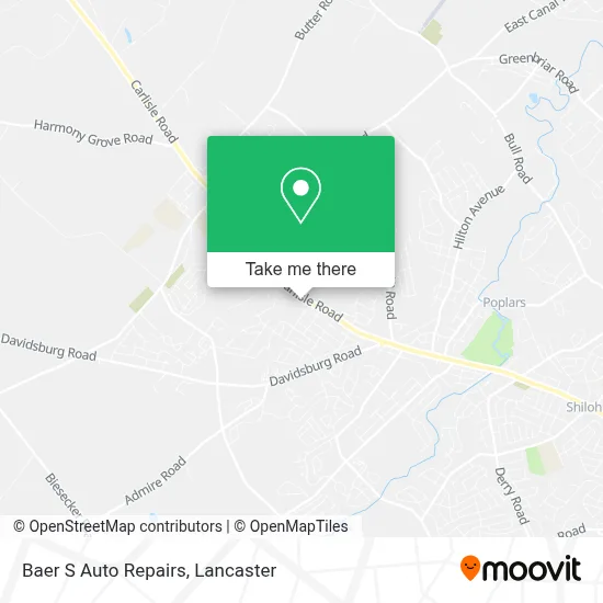 Baer S Auto Repairs map