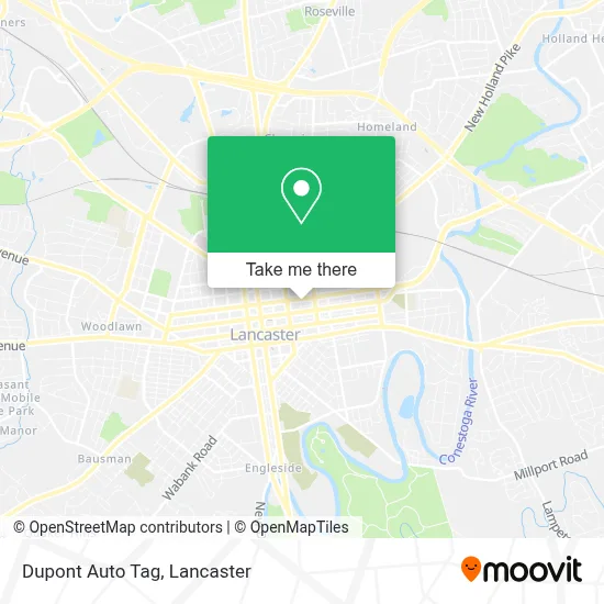 Dupont Auto Tag map