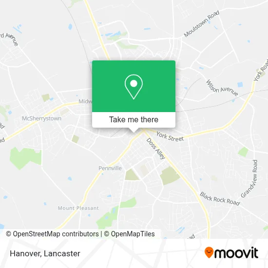 Hanover map