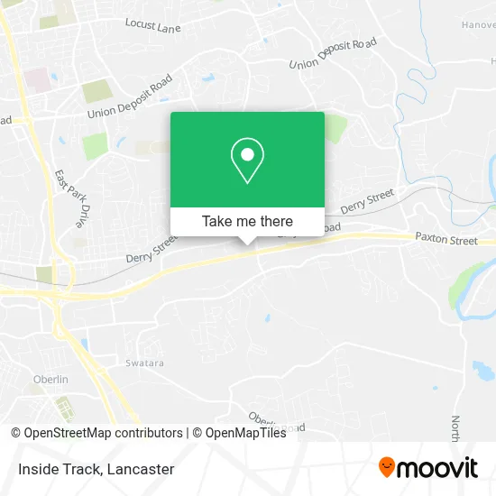 Inside Track map