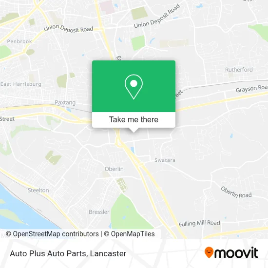 Auto Plus Auto Parts map
