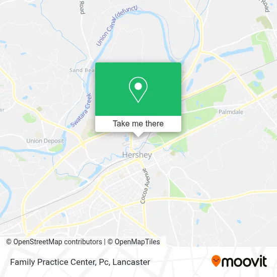 Family Practice Center, Pc map