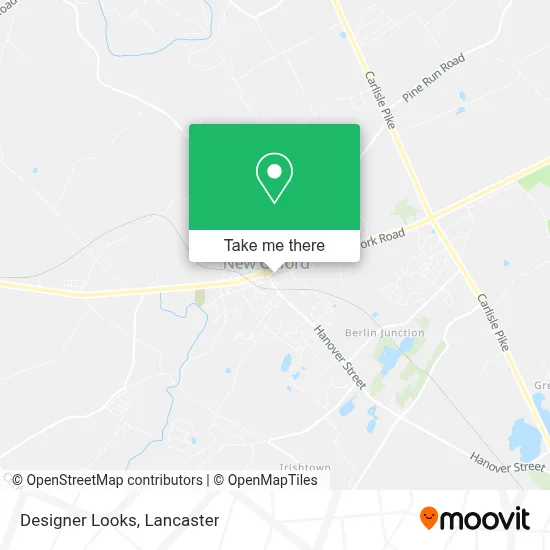 Designer Looks map