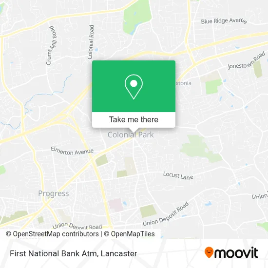 First National Bank Atm map