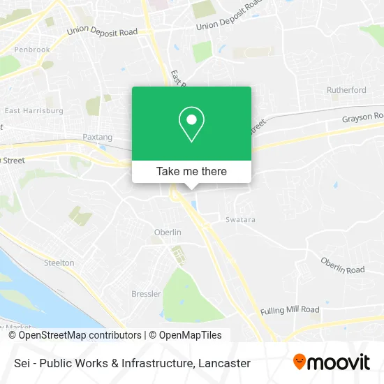 Sei - Public Works & Infrastructure map
