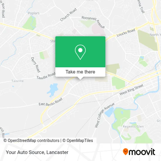Your Auto Source map