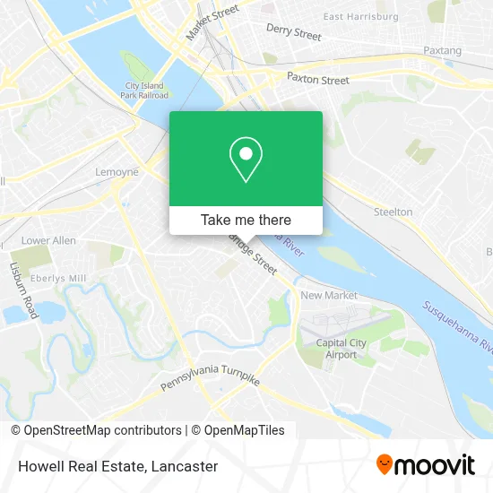 Howell Real Estate map