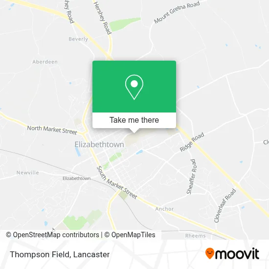 Thompson Field map