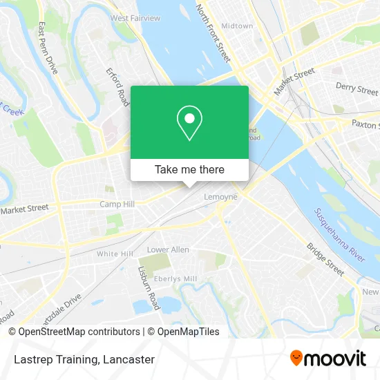 Lastrep Training map