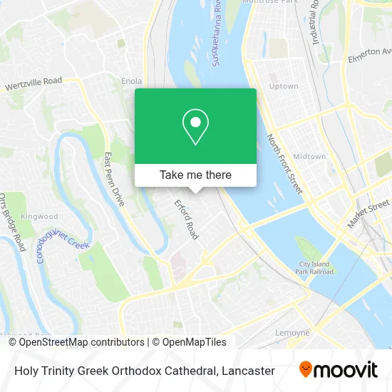 Holy Trinity Greek Orthodox Cathedral map