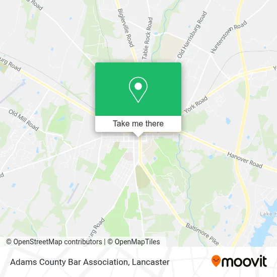 Adams County Bar Association map