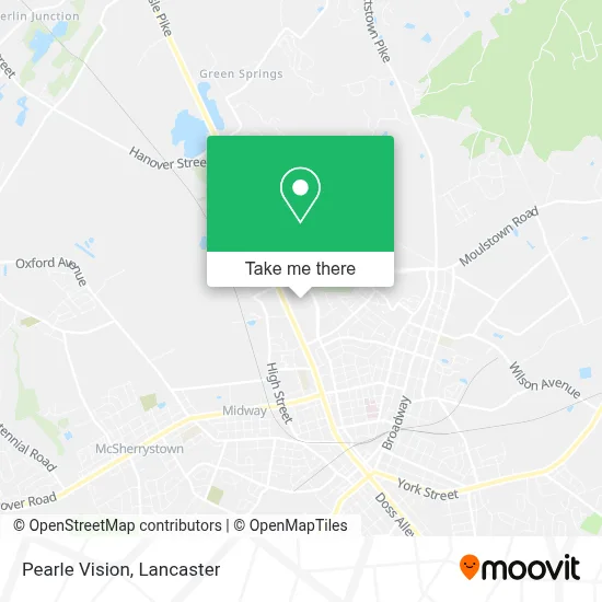 Pearle Vision map