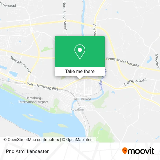 Pnc Atm map